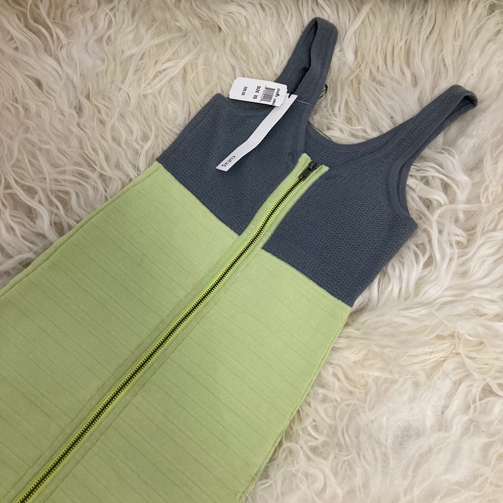 CUT25 BY YIGAL AZROUËL Colorblock Pattern Mini Dress - Picture 5 of 10